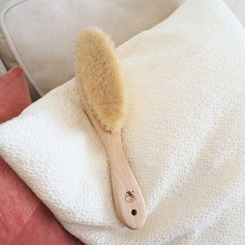 アートブラシ　洋服ブラシ オーバル 桐箱入り