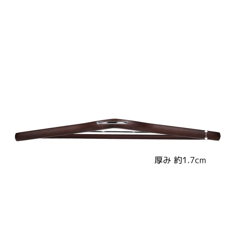 卒業記念ハンガー ベーシックセット 42cm ブラウン