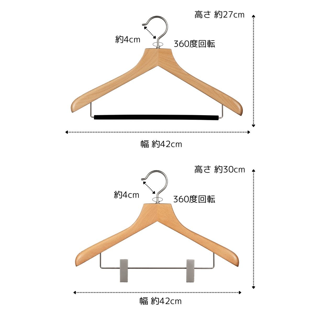 50s VINTAGE HAWAII HANGER ハンガー 文字 セット 超早割・合計50本セット～】卒業記念ハンガー プレミアム/ナチュラル