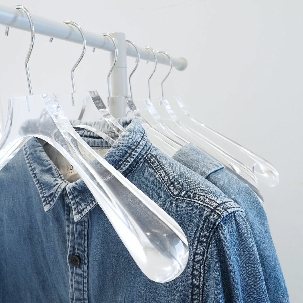 アクリルハンガー 42cm | ハンガー通販専門店｜ハンガーのながしお