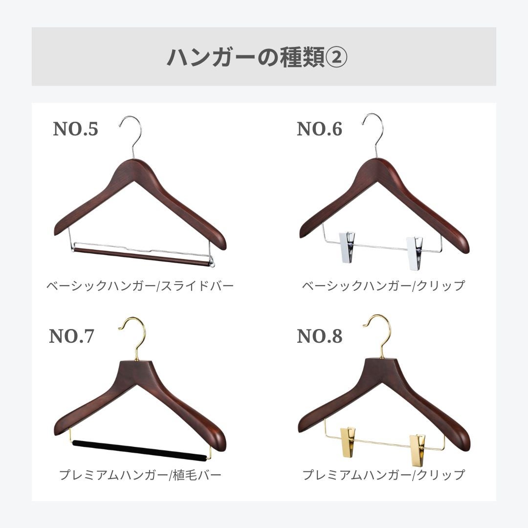 GBH　ハンガー 115本セット（3種類） サンプル】卒業記念ハンガーセット | THE HANGER｜（旧）ハンガーの