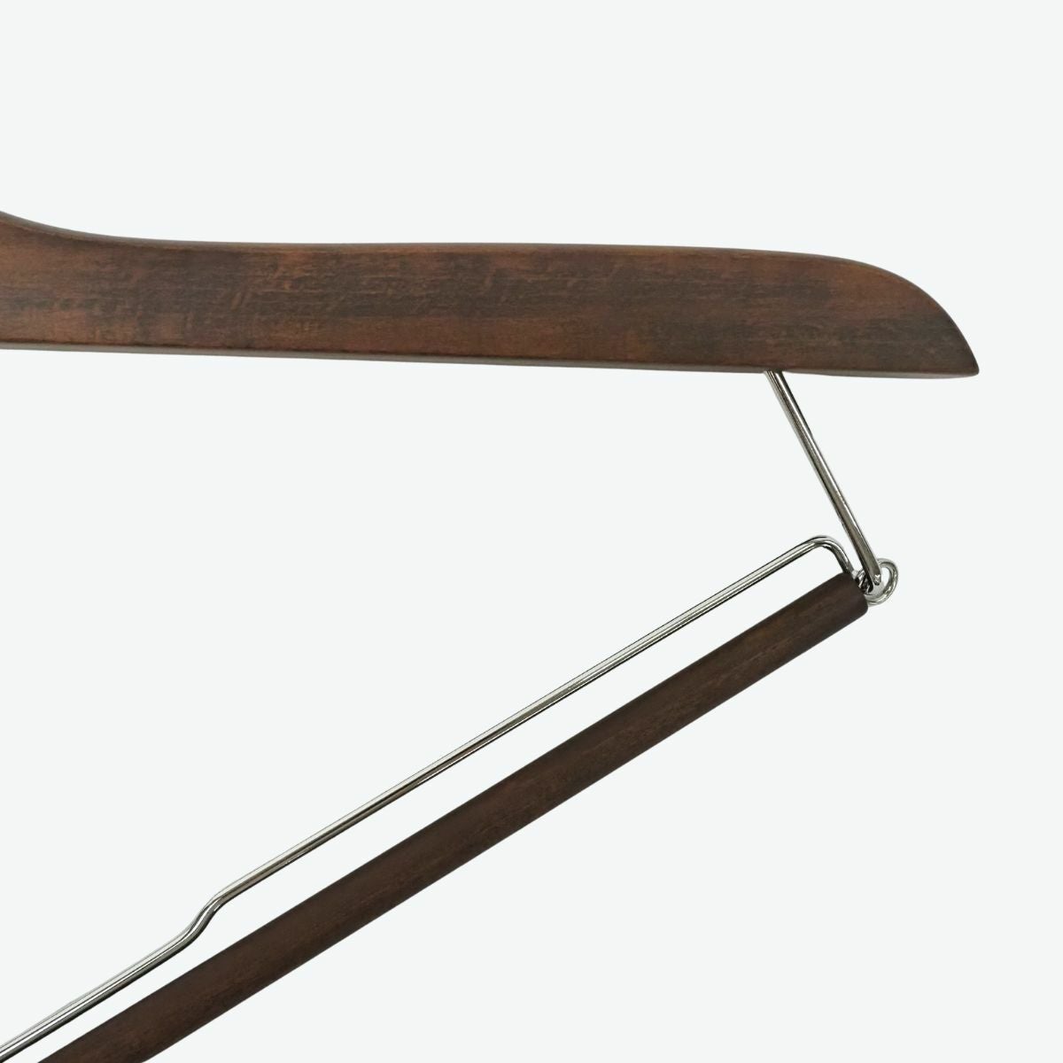 ベーシックハンガー スライドバー ブラウン W42cm T1.7cm | ハンガー