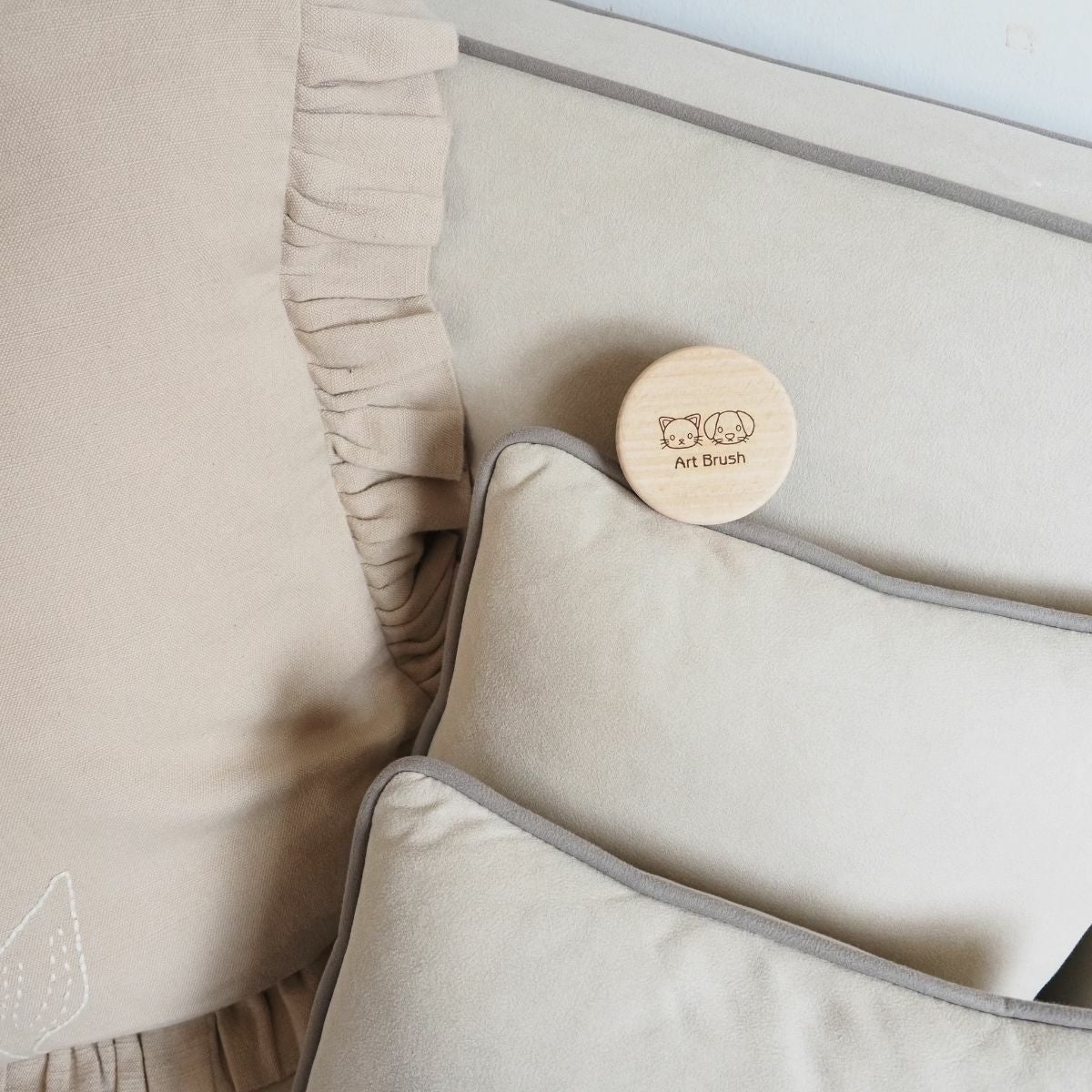 わんにゃんマッサージブラシ　「あのこのて」