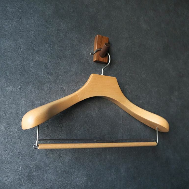 ロイヤルハンガー スライドバー ナチュラル 40/43cm | THE HANGER